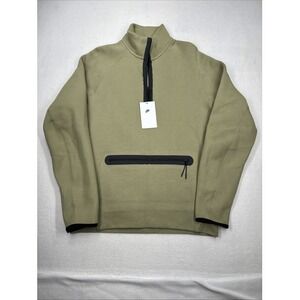 Nike Sportswear Tech Fleece Men's 1/2-Zip Sweatshirt Olive NWT FB7998 XXL *read